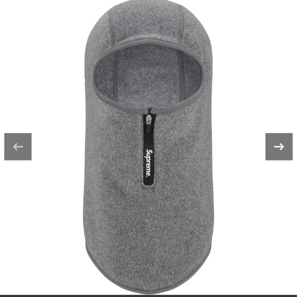 Supreme/Polartec Zip Balaclava “Grey” OS